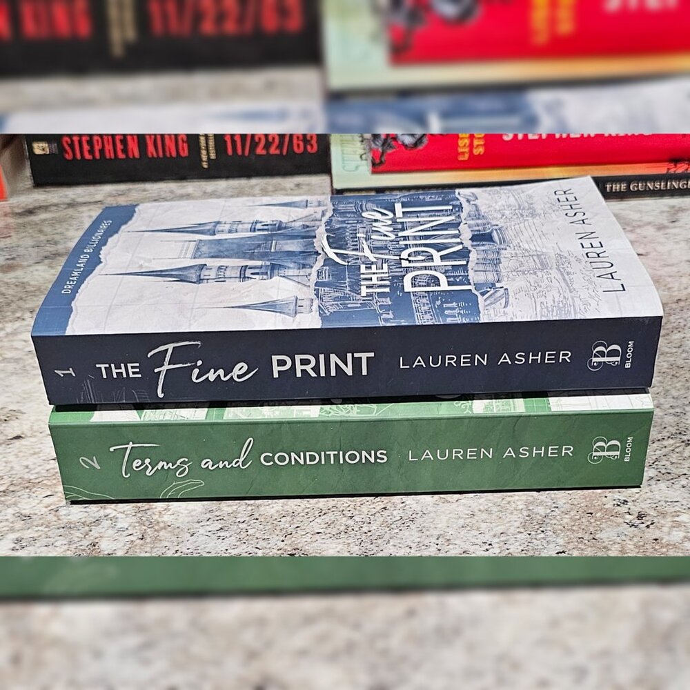 The Fine Print and Terms and Conditions by Lauren Asher Paperbacks - Picture 4 of 4